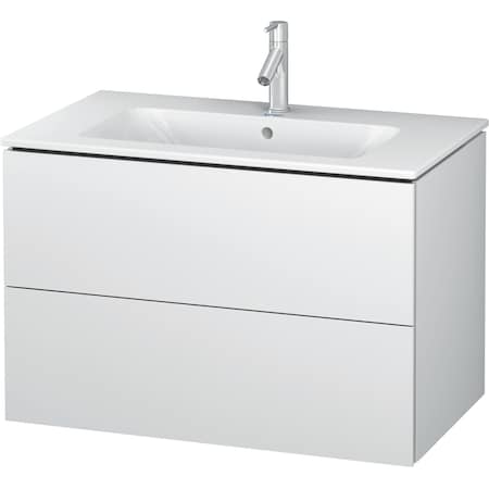 Duravit L-Cube Wall-Mounted Vanity Unit Lc624101818 White Matt LC624101818